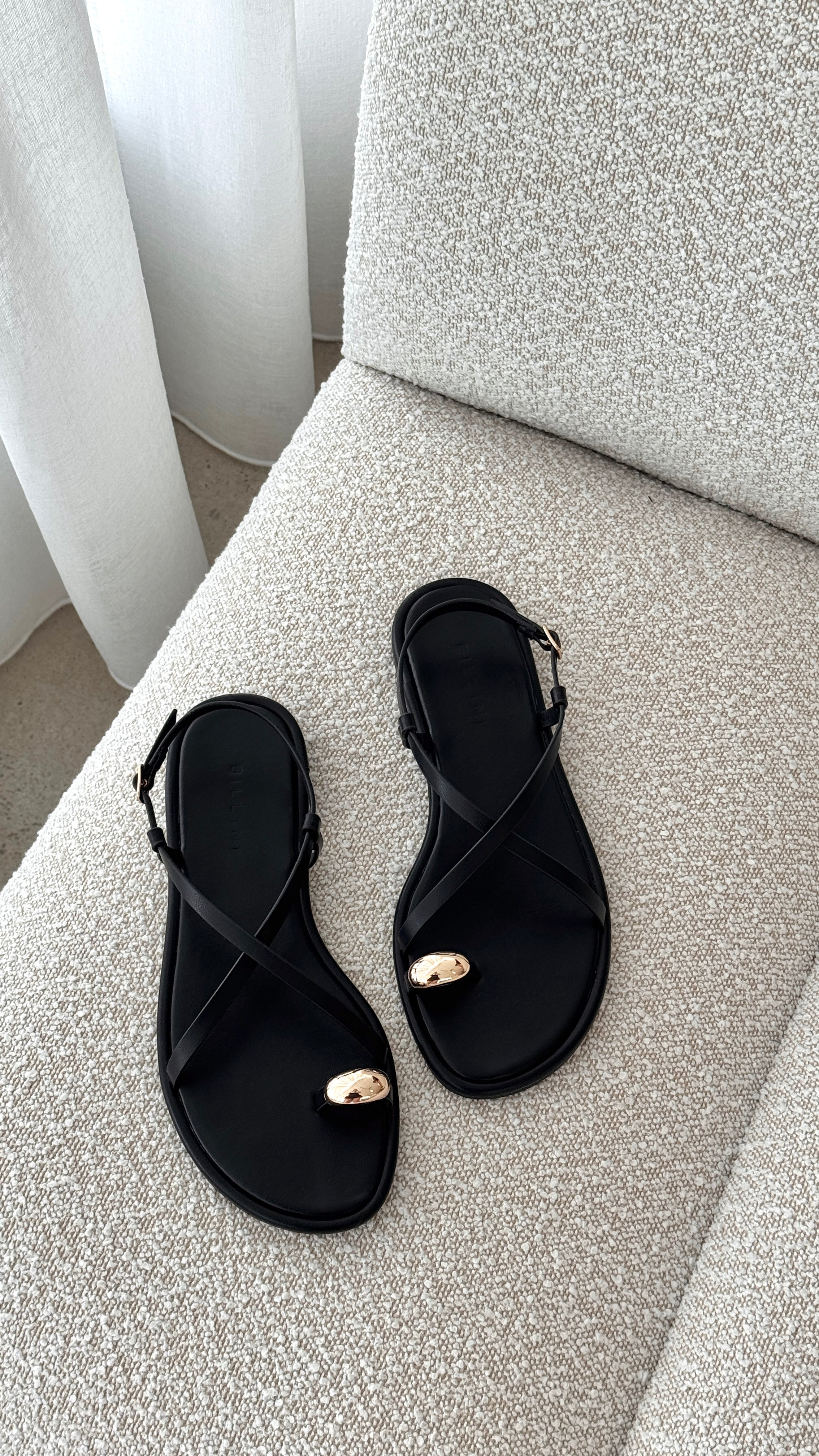 Chandra Sandal - Black - Billy J
