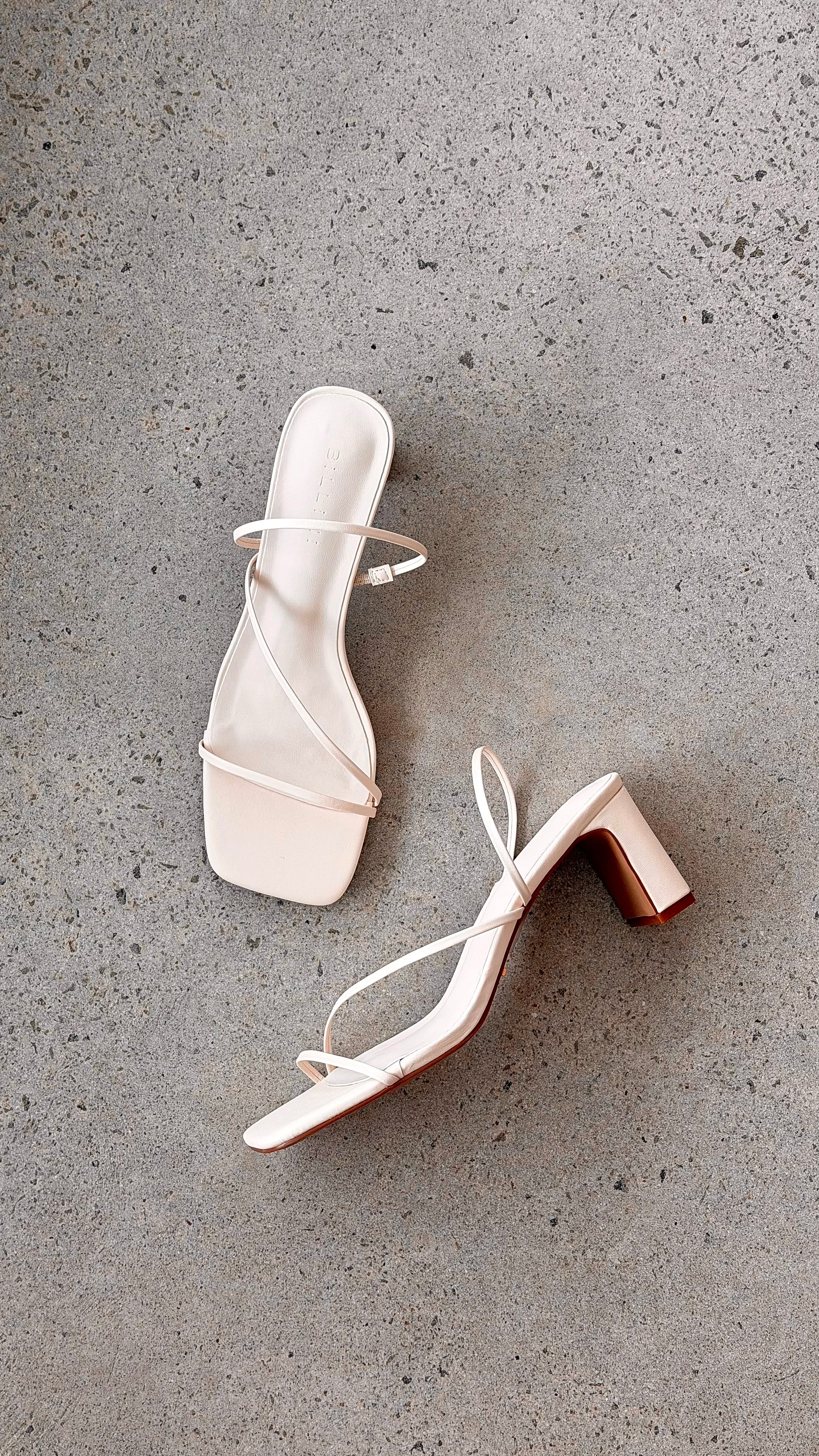 Calani Heel - Bone - Billy J