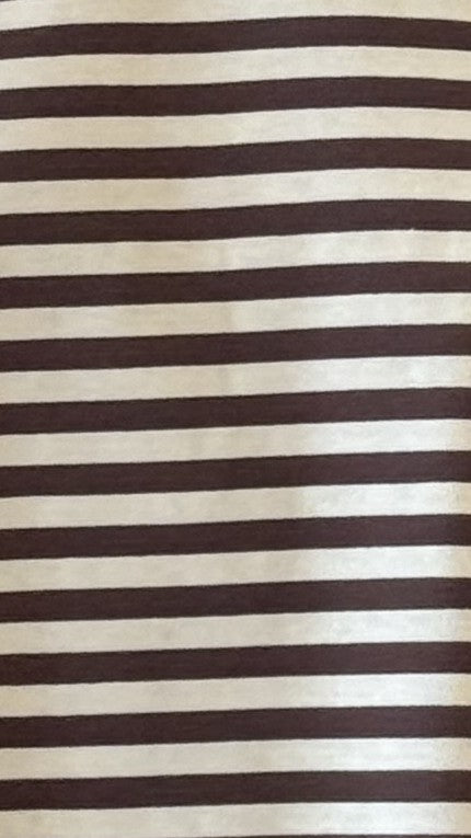 Paige Tee - Chocolate Stripe - Billy J