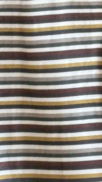 Paige Tee - Chocolate/Multi Stripe - Billy J