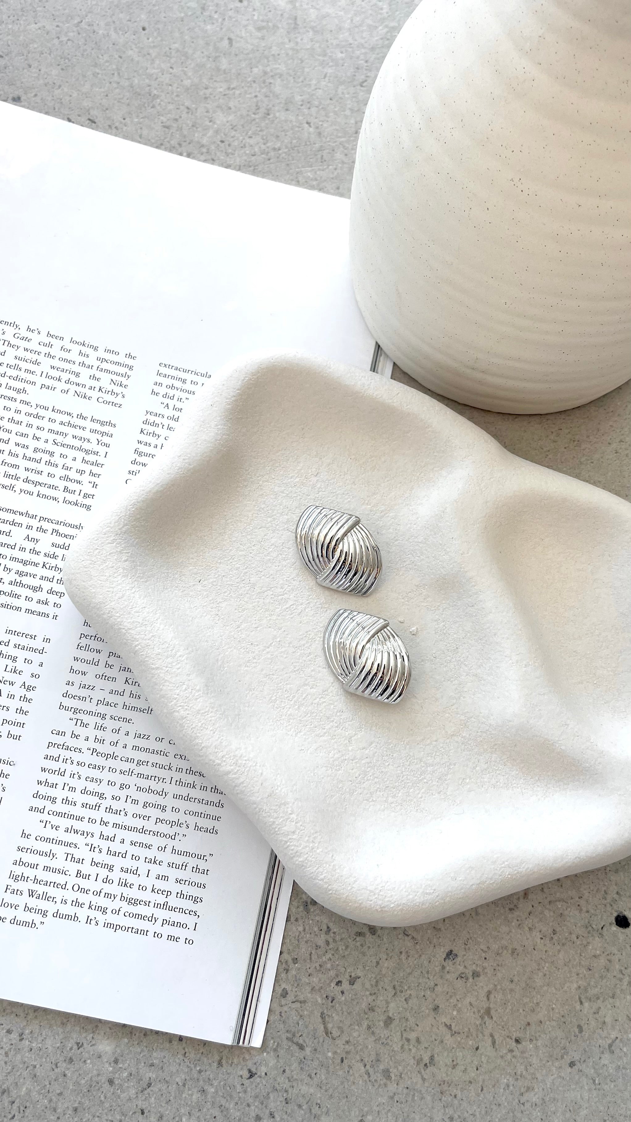 Winona Earrings - Silver - Billy J