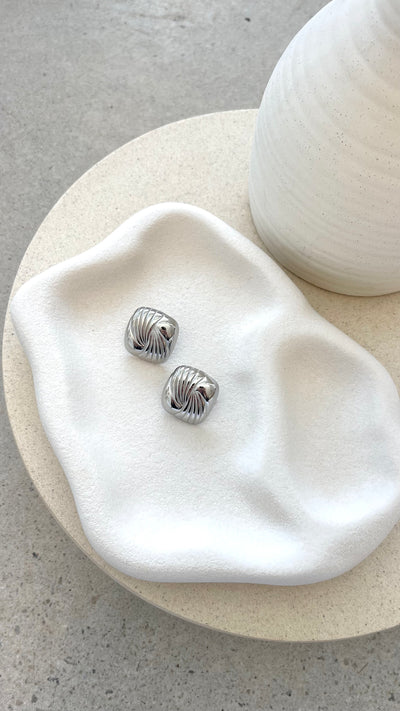 Load image into Gallery viewer, Amiri Earrings - Silver - Billy J
