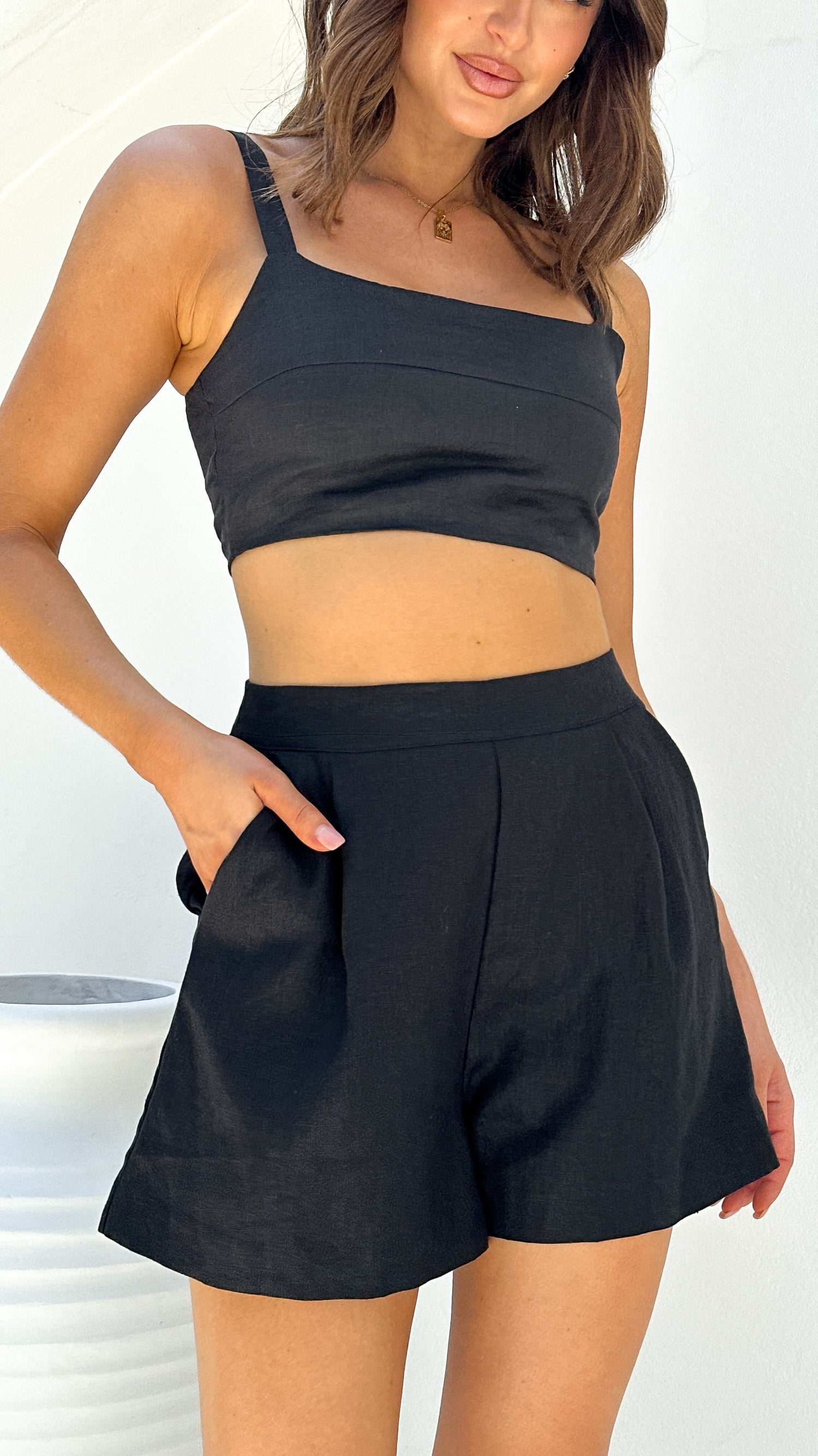 Tillie Shorts - Black - Billy J