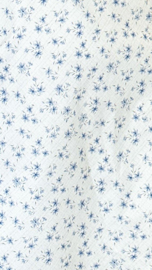 Andy Mini Dress - Blue Floral