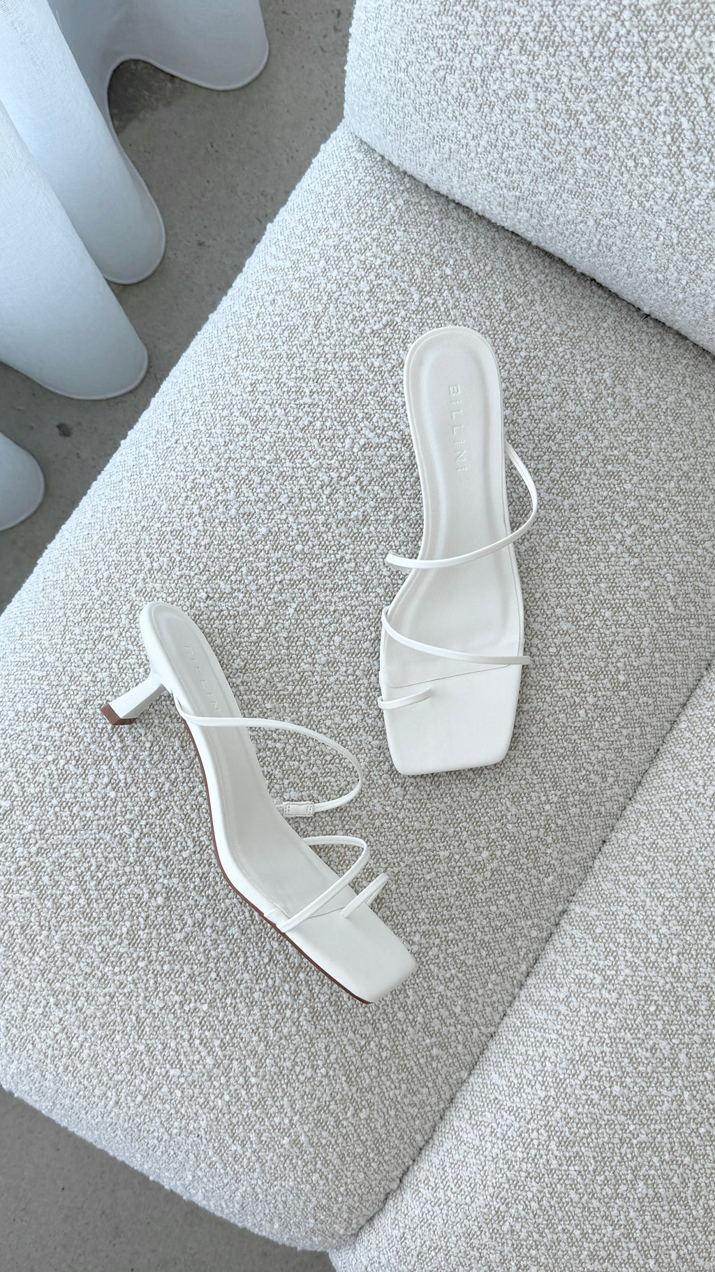 Mabel Heel - White - Billy J