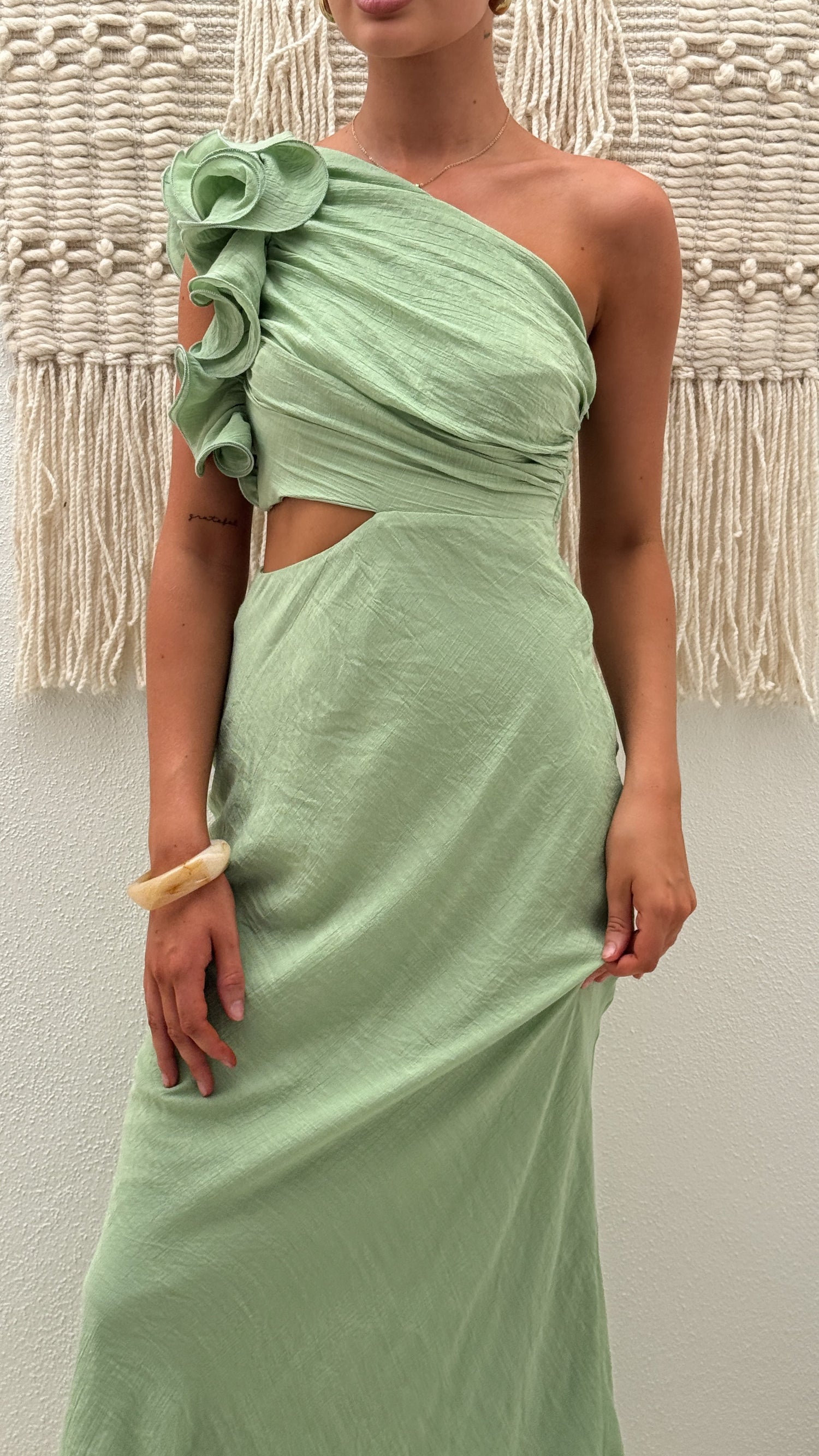 Amina Maxi Dress - Sage - Billy J