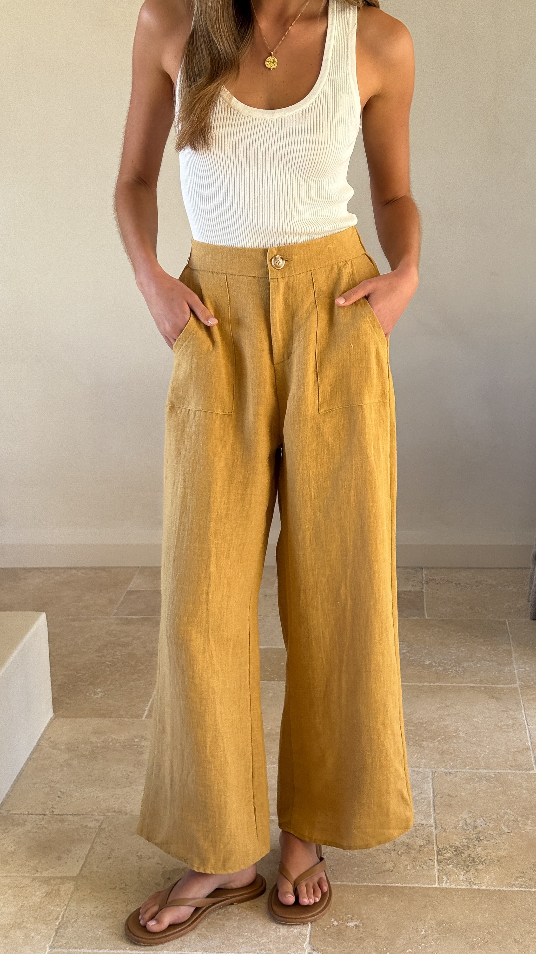 Jude Pants - Mustard - Billy J