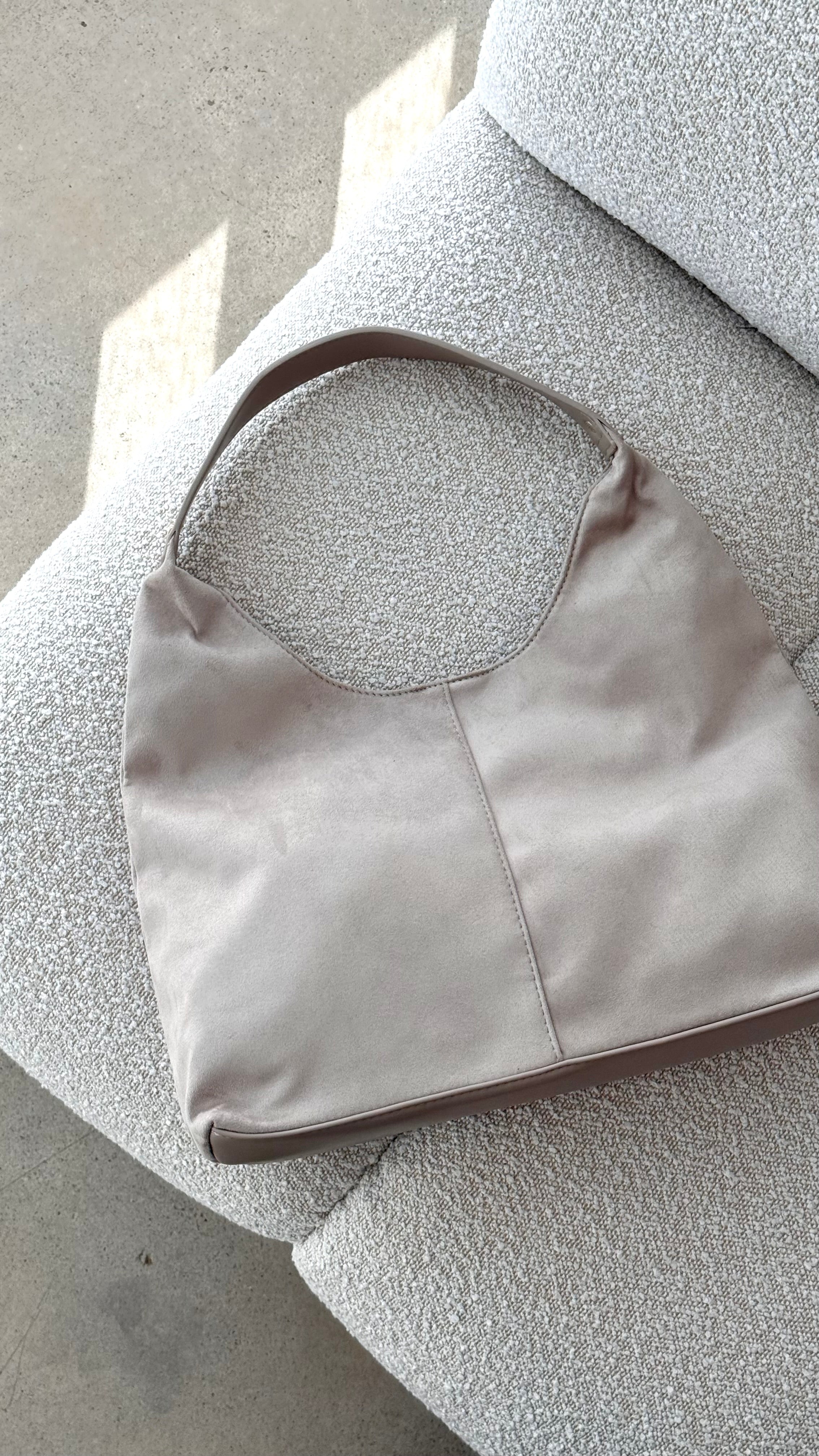 Tammy Shoulder Bag - Mist Suede - Billy J