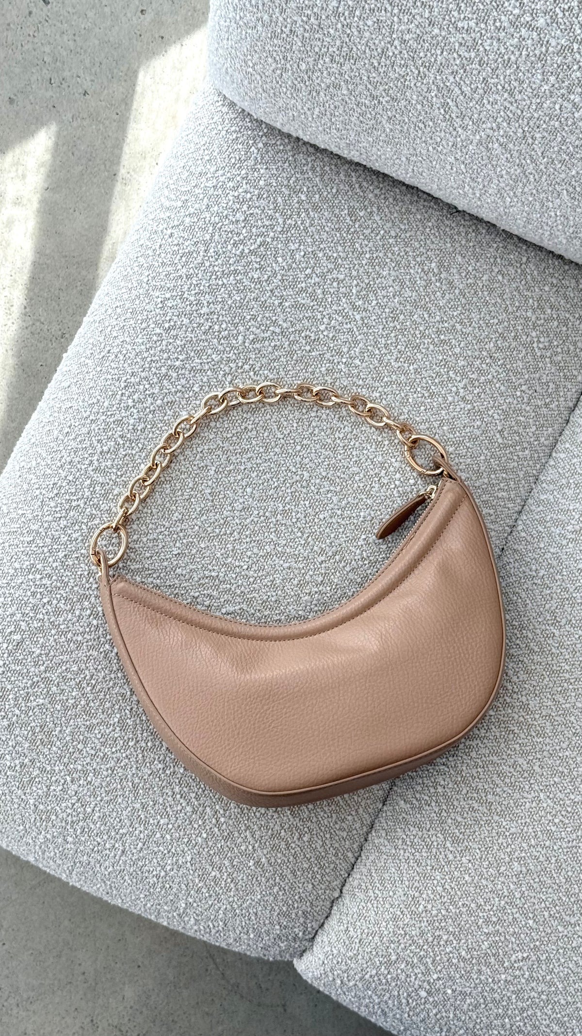 Harvie Handle Bag - Stone - Billy J