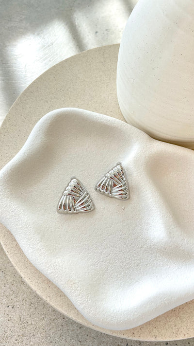 Load image into Gallery viewer, Madalena Earrings - Silver - Billy J
