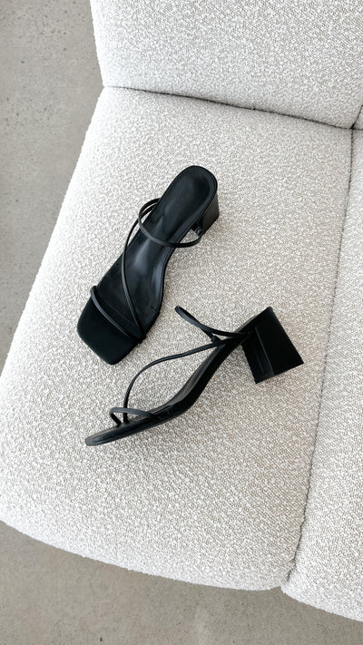 Load image into Gallery viewer, Yazmin Heel 2.0 - Black - Billy J
