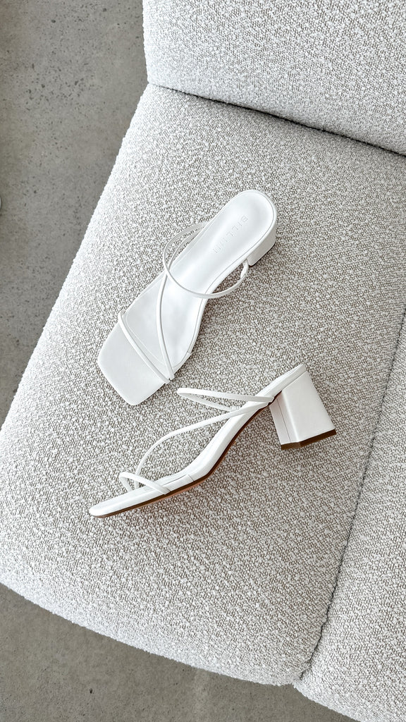 Yazmin Heel 2.0 - White - Billy J