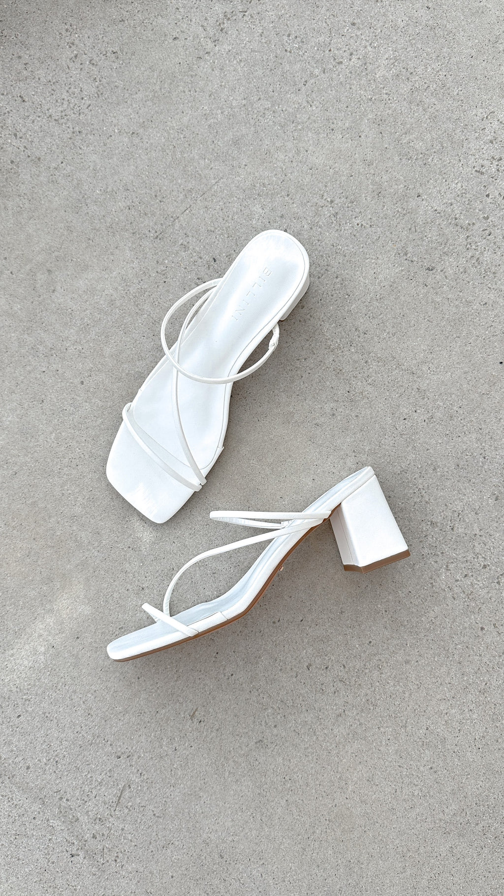 Yazmin Heel - White