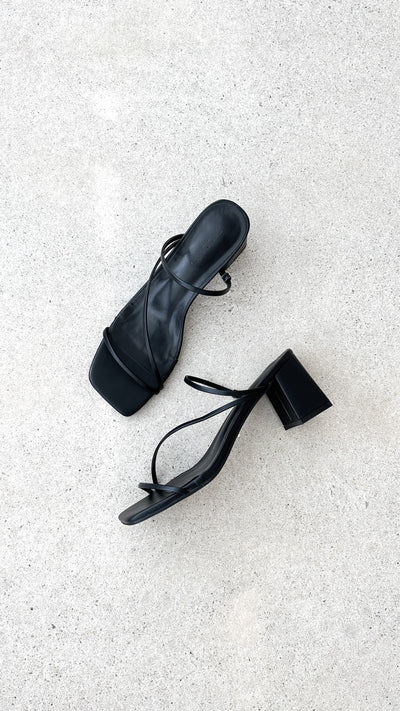 Load image into Gallery viewer, Yazmin Heel 2.0 - Black - Billy J
