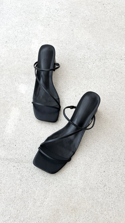 Load image into Gallery viewer, Yazmin Heel 2.0 - Black - Billy J
