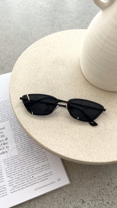 Load image into Gallery viewer, The Chandra Sunglasses - Dark Chocolate Onyx - Billy J
