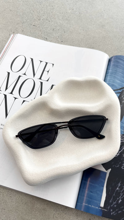 Load image into Gallery viewer, The Chandra Sunglasses - Dark Chocolate Onyx - Billy J
