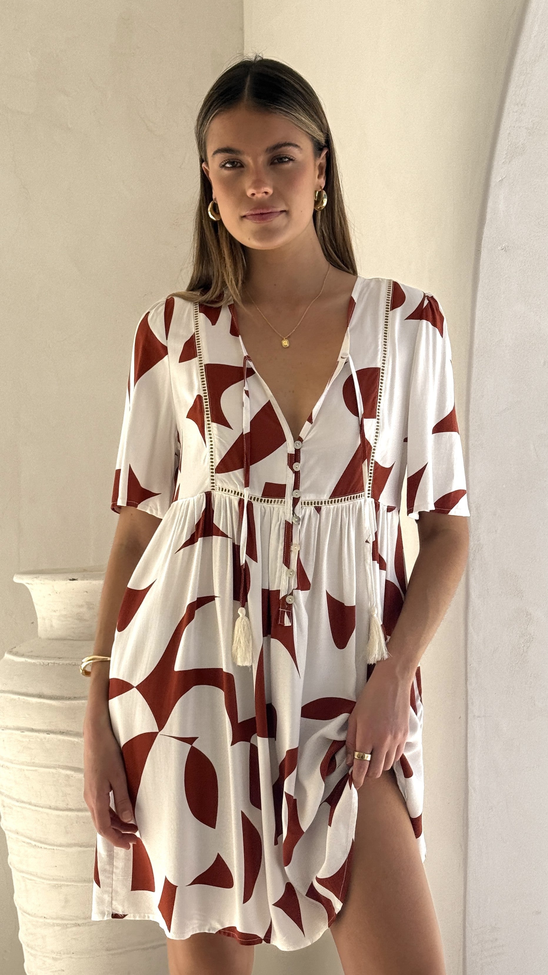 Adalynn Mini Dress - Sienna - Billy J