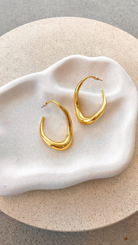 Eastwood Earrings - Gold