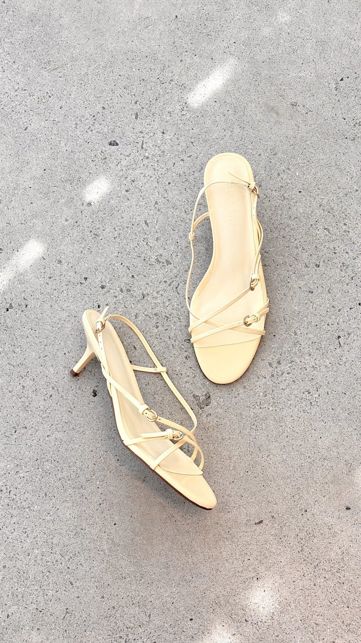 Flossie Heel - Yellow - Billy J