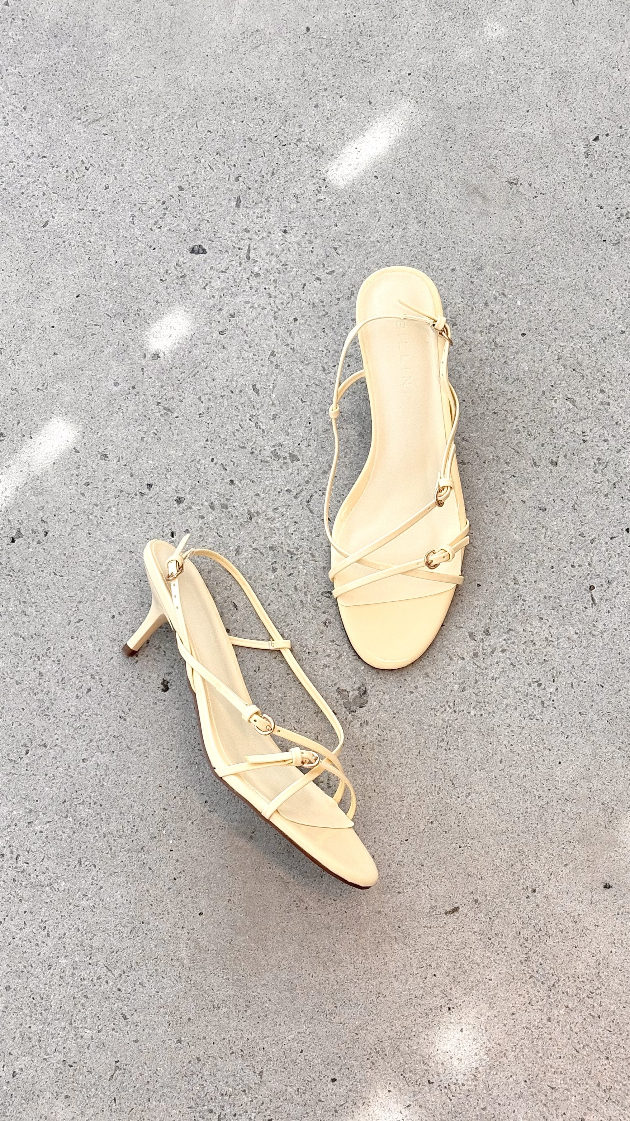 Flossie Heel - Yellow - Billy J