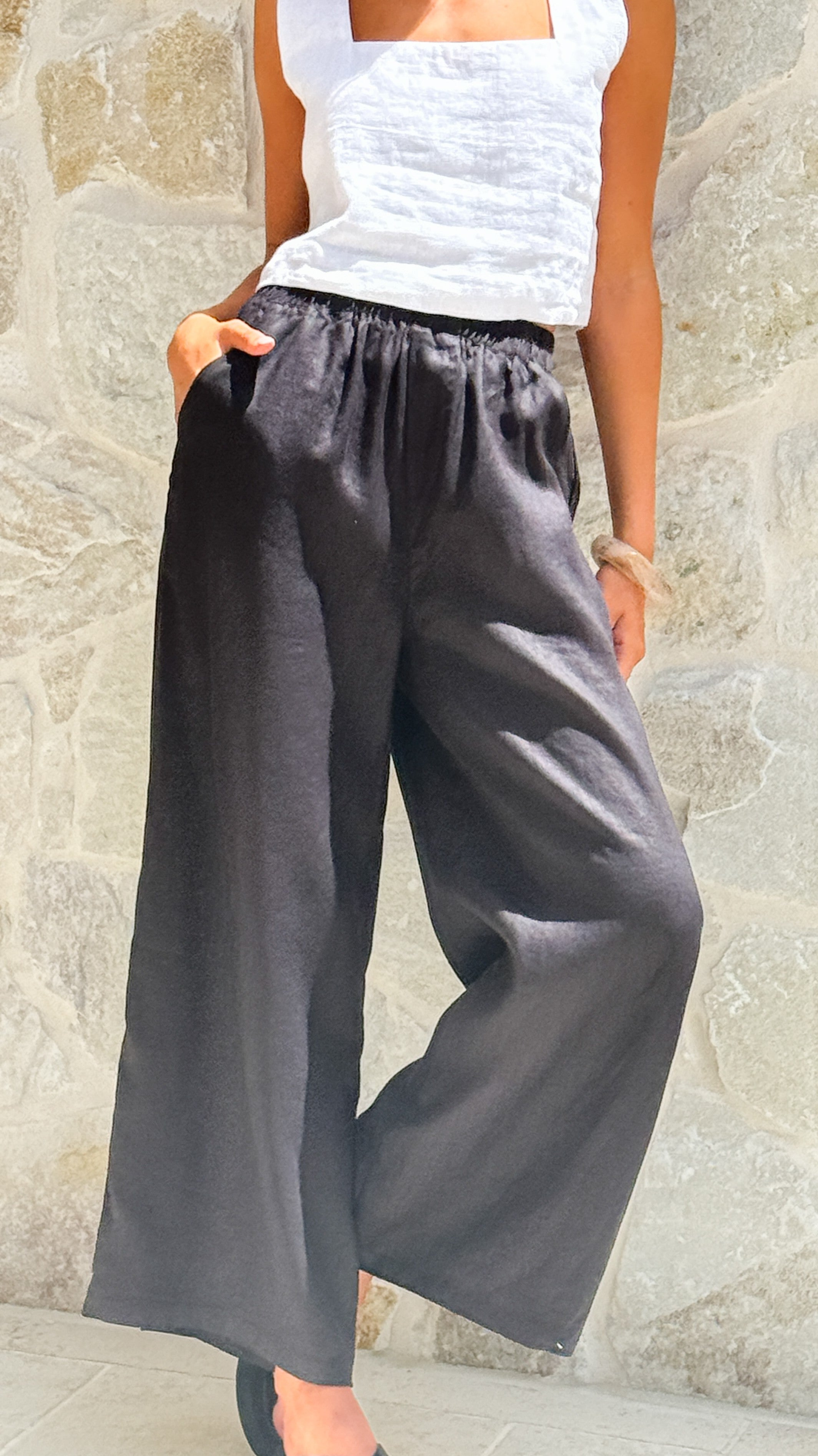 Oceana Pants - Black - Billy J