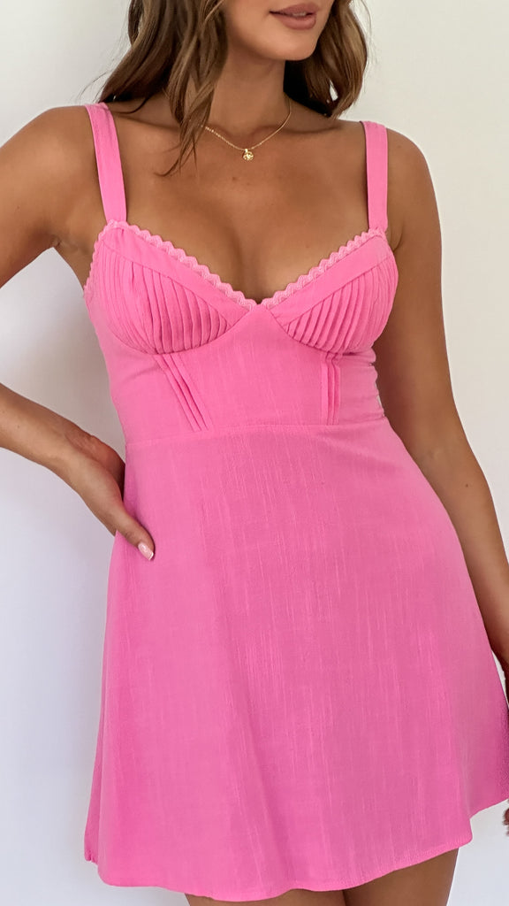 Samera Mini Dress - Pink