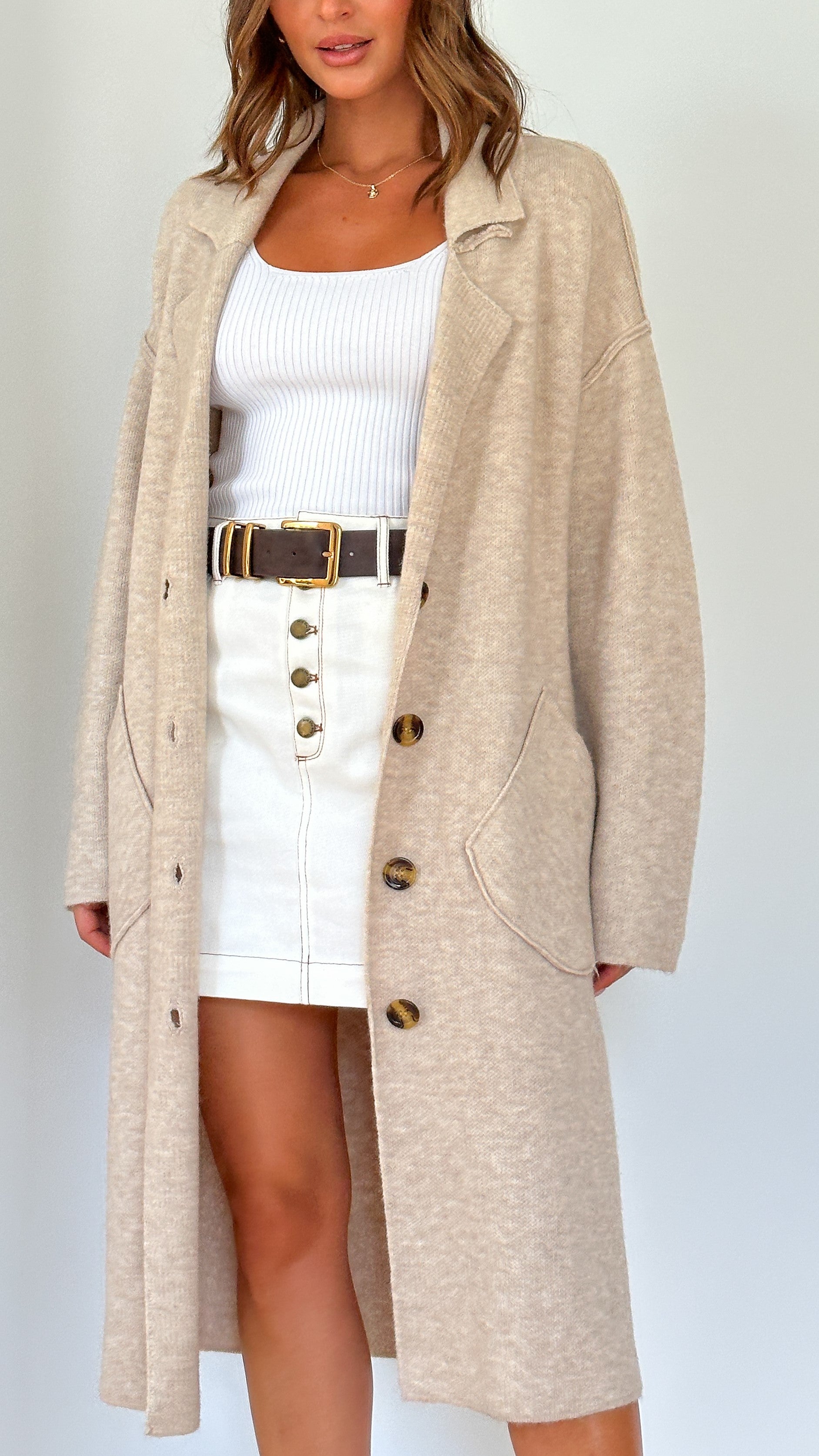 Kacela Jacket - Oatmeal - Billy J