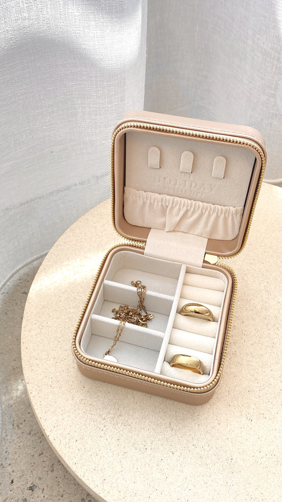 April Jewellery box - Taupe