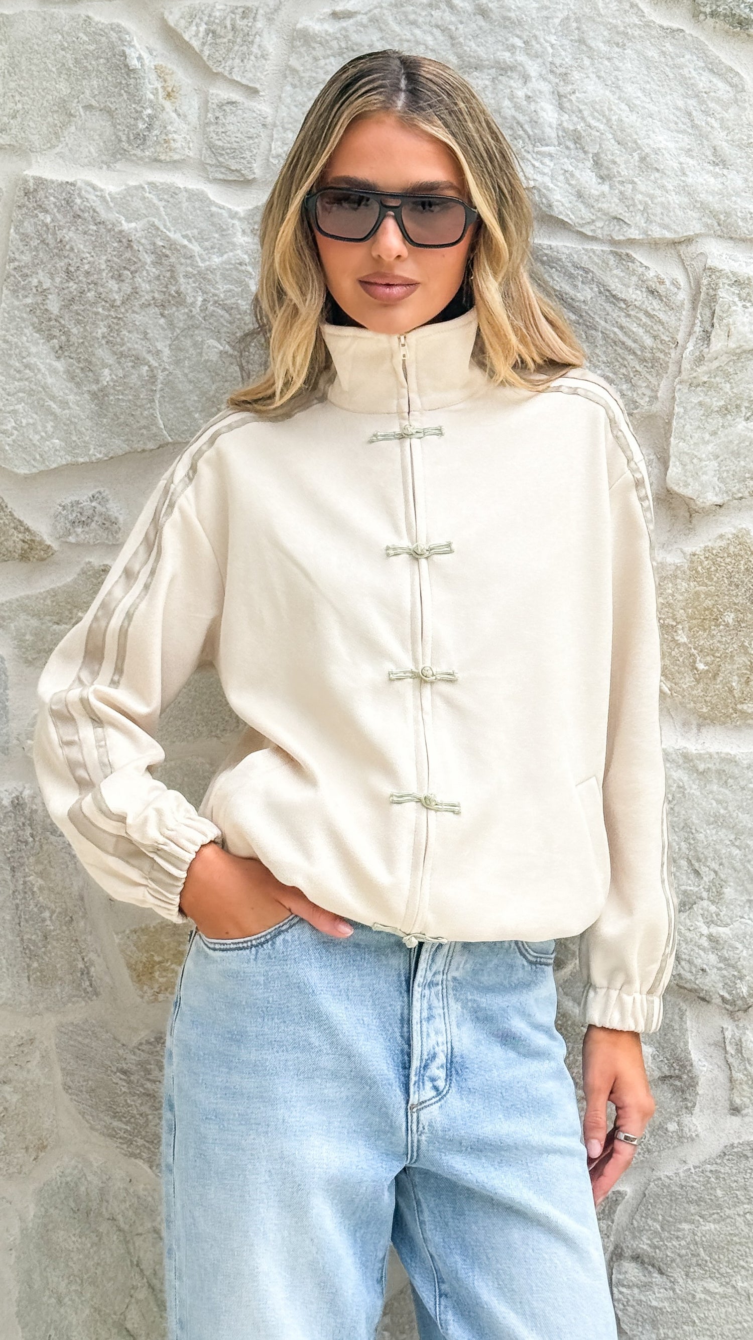 Lian Jacket - Beige - Billy J
