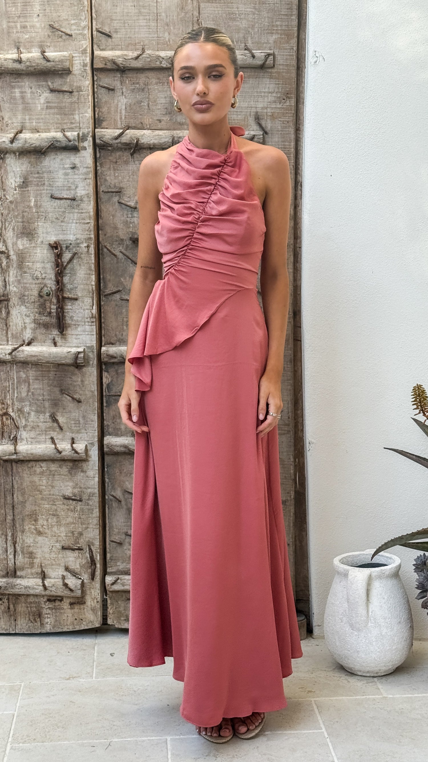 Jas Maxi Dress - Berry - Billy J