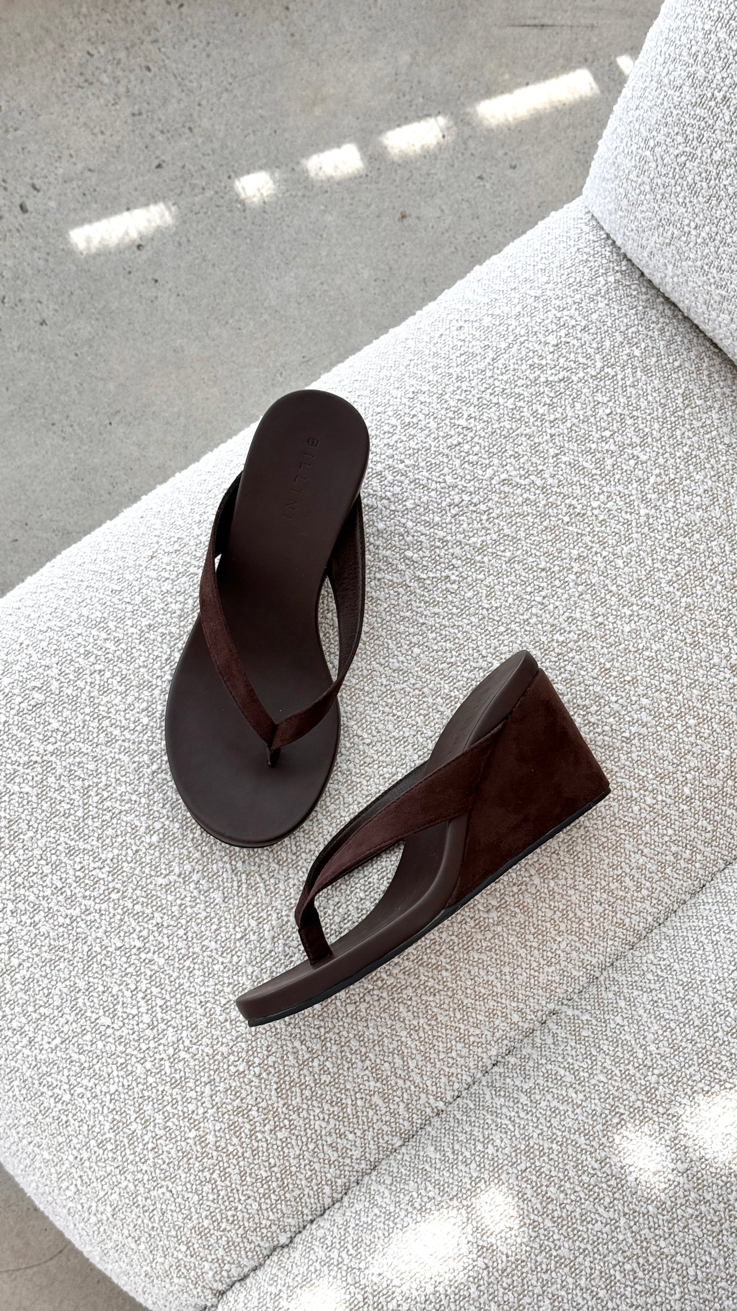 Ravyn Heel - Dark Cacao Suede - Billy J