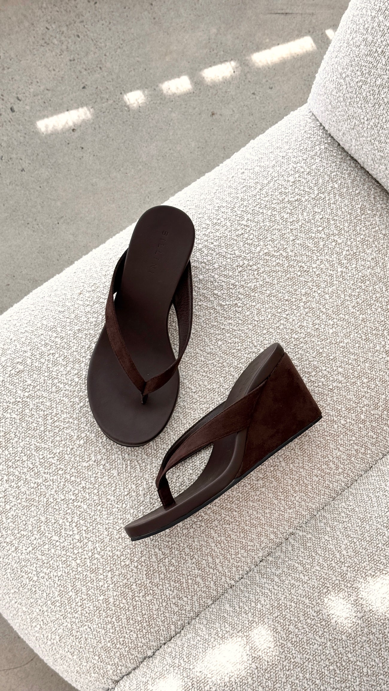 Ravyn Heel - Dark Cacao Suede - Billy J