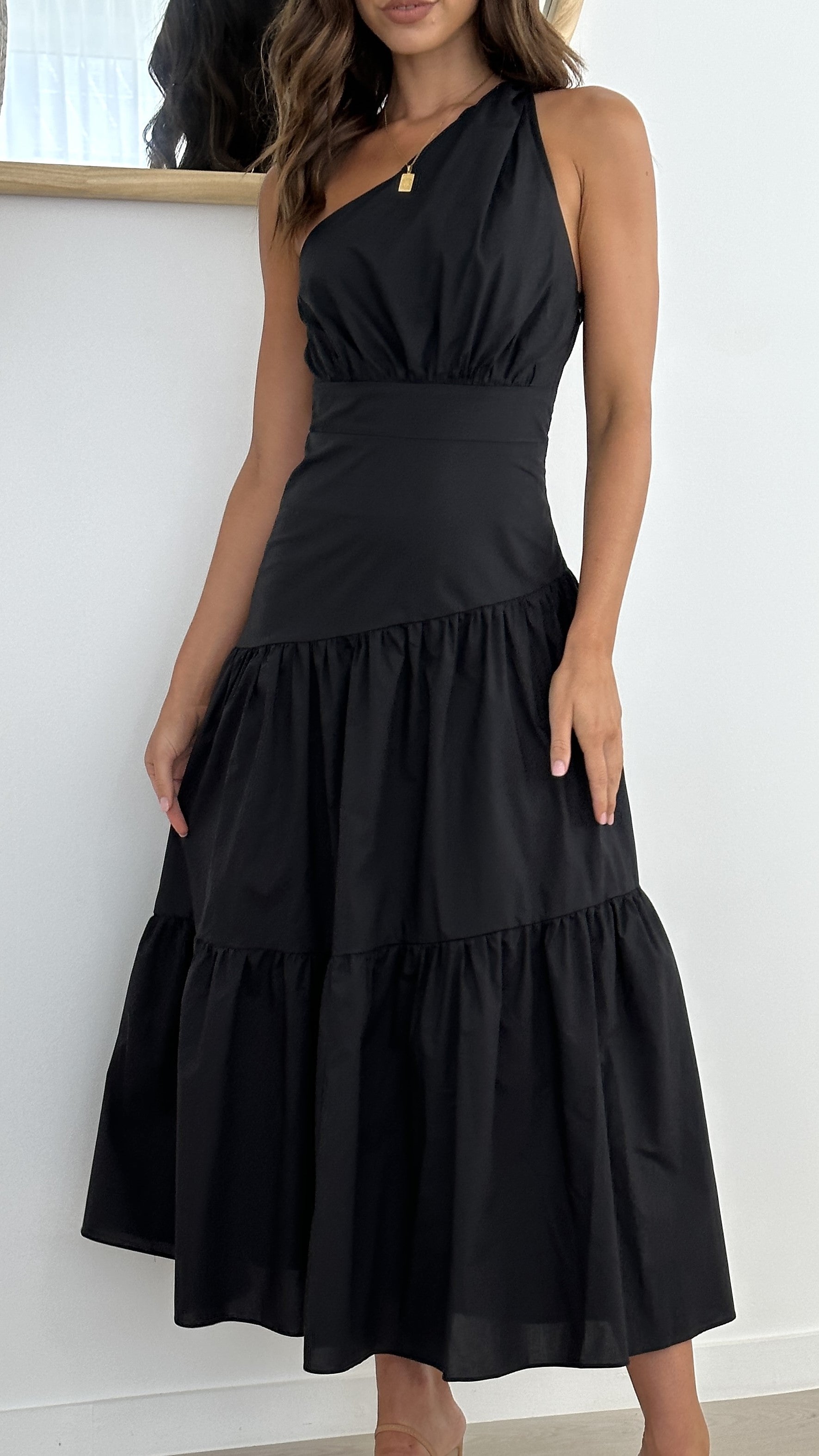 Jayma Maxi Dress - Black - Billy J