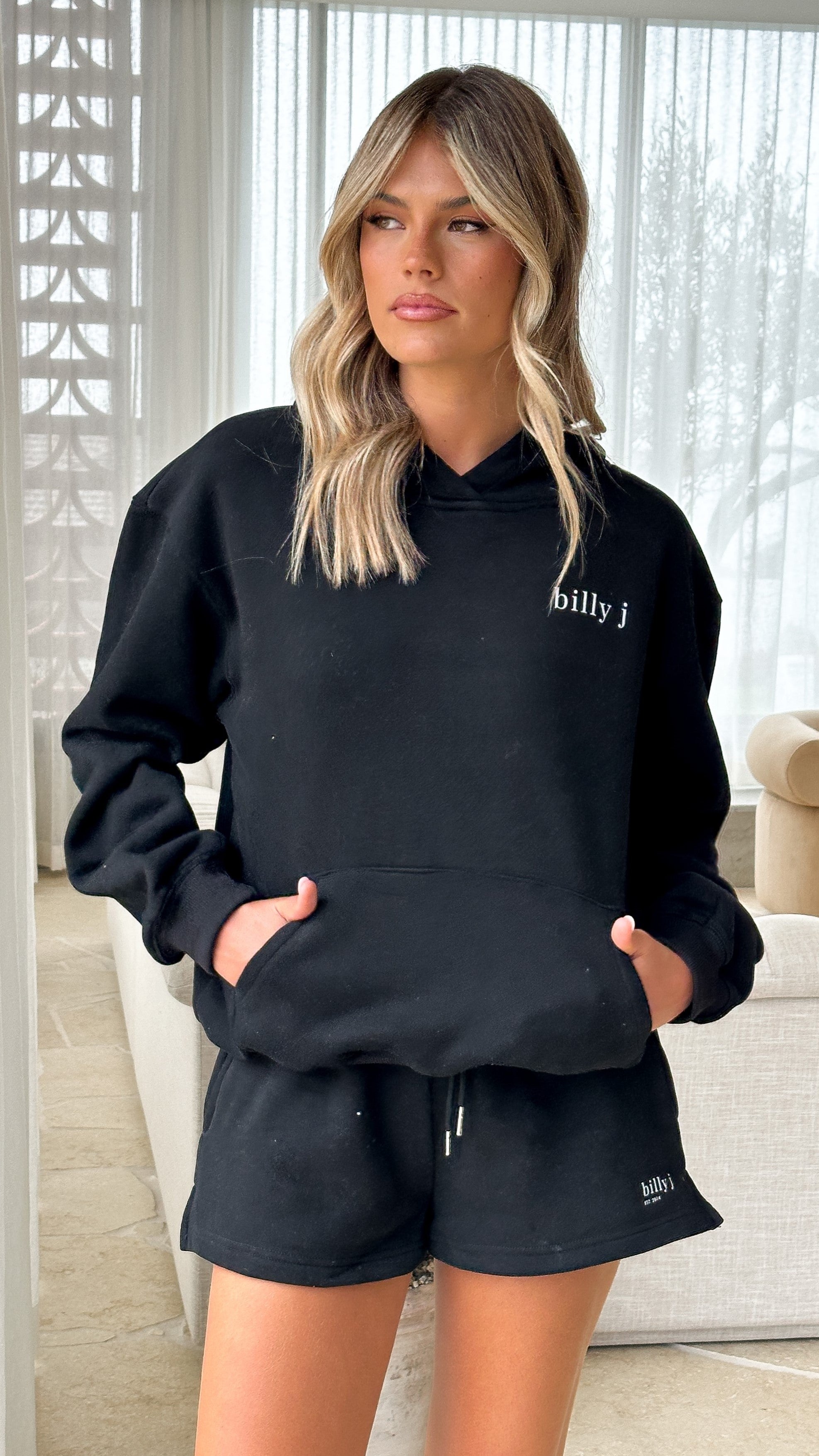 Billy J Hoodie - Black - Billy J