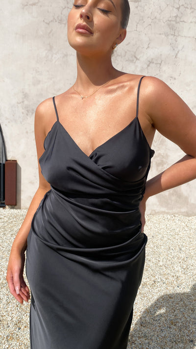Load image into Gallery viewer, Ariana Maxi Dress - Black
