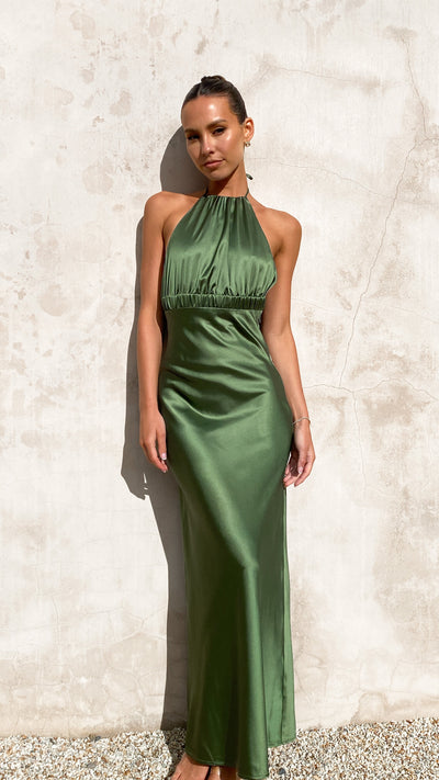 Load image into Gallery viewer, Soko Maxi Dress - Olive
