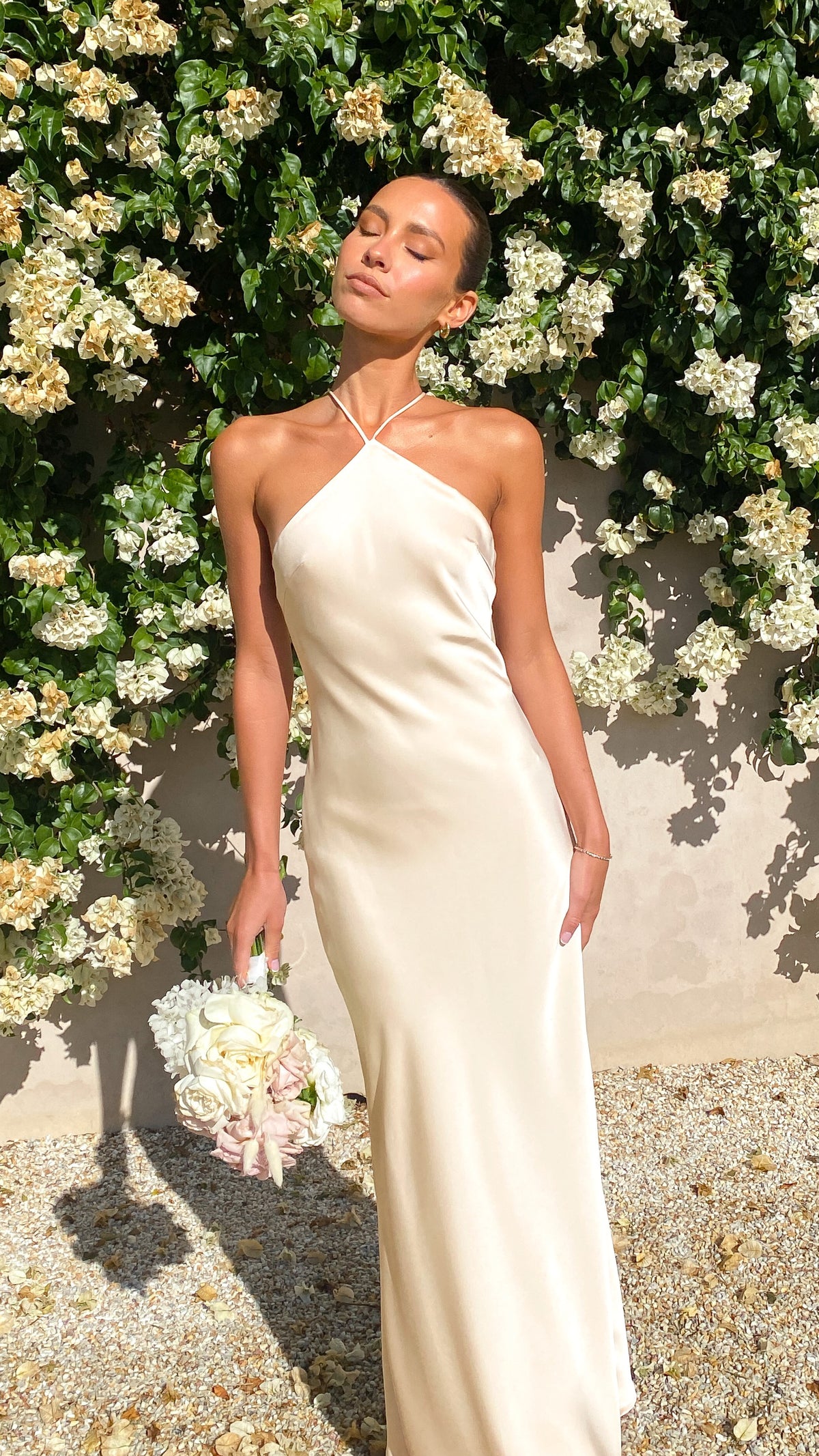 chinese dress ladies Chiara Maxi Dress - Soft Gold - Buy Women's Dresses