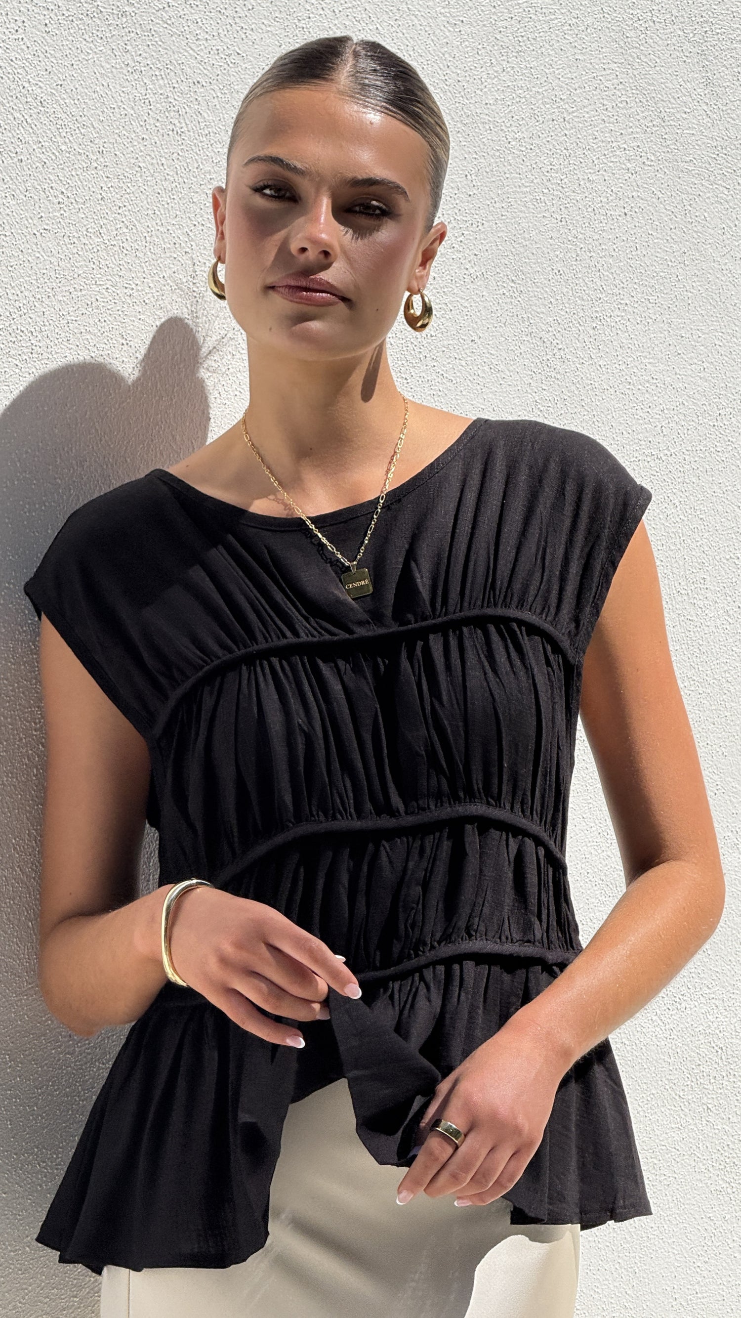 Liora Top - Black - Billy J