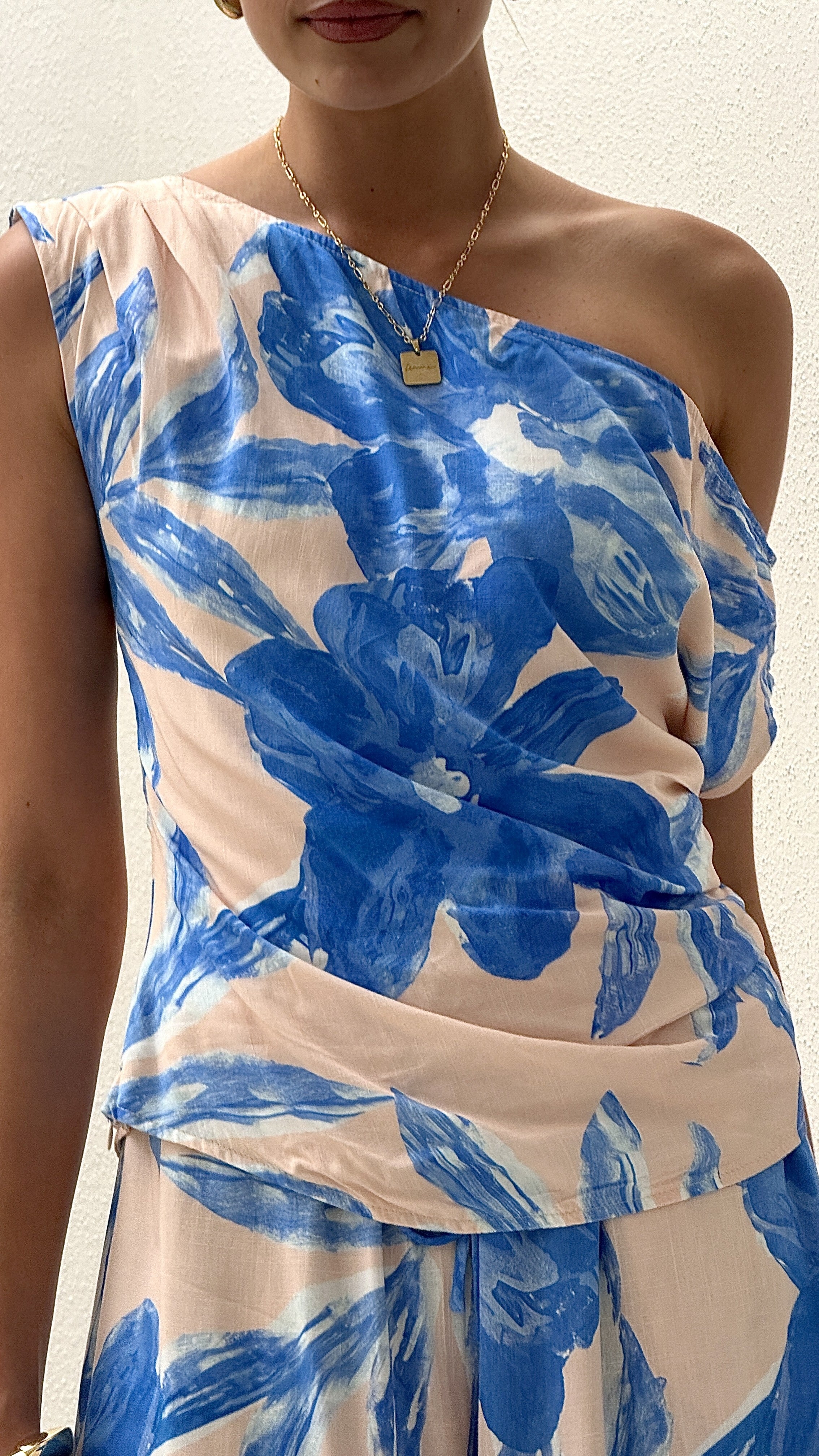 Elani Off Shoulder Top - Junia Print - Billy J