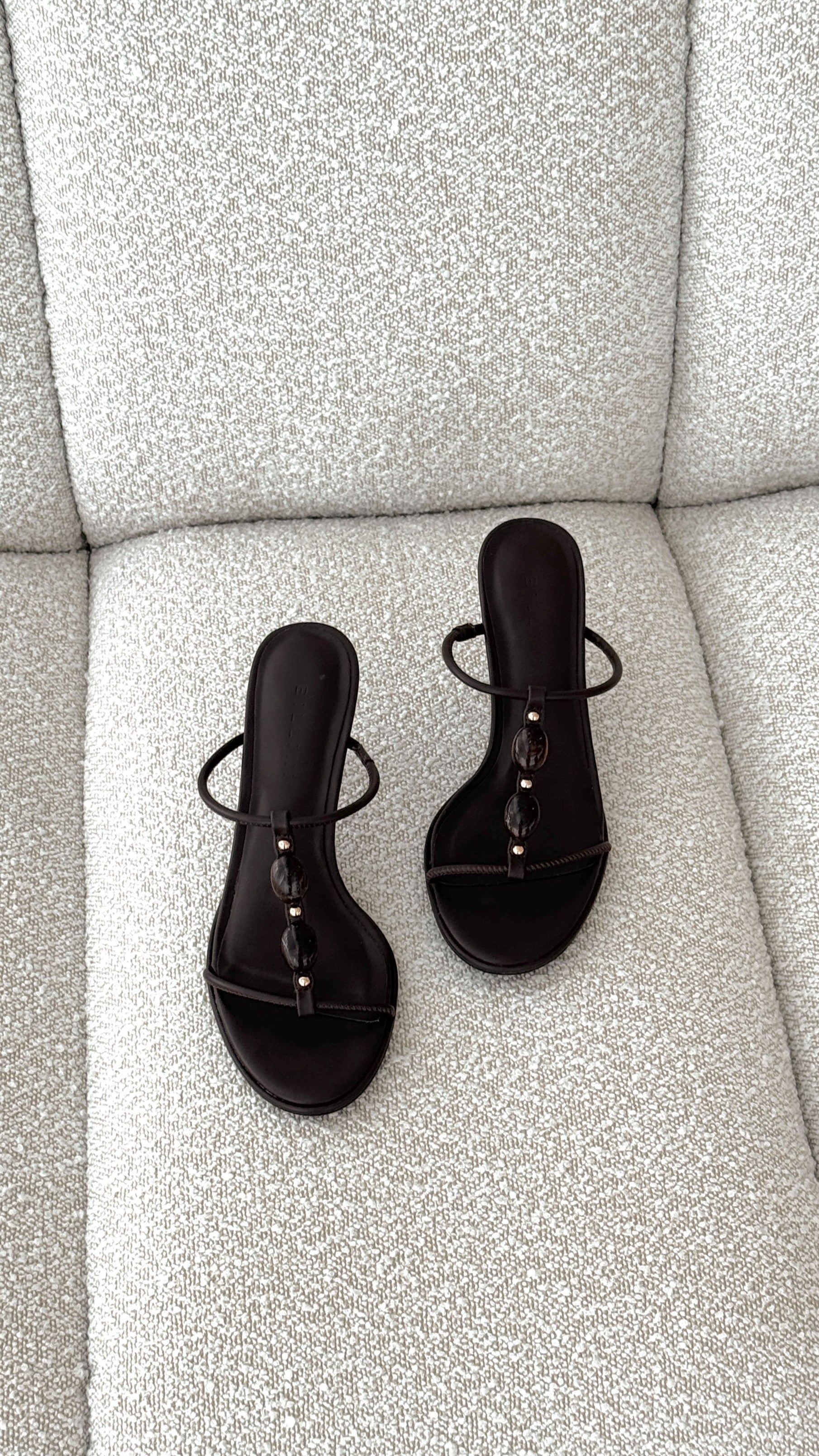 Olympie Heel - Chocolate - Billy J