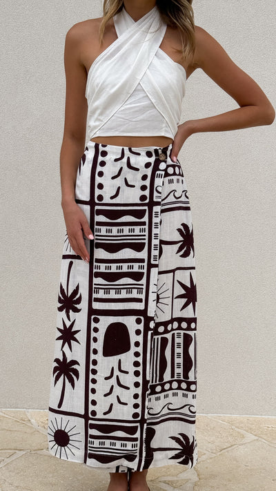 Load image into Gallery viewer, Cairbre Maxi Skirt - Tuscany - Billy J
