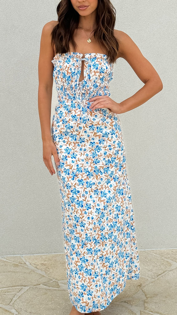 Kahli Maxi Dress - Vintage Bloom - Billy J