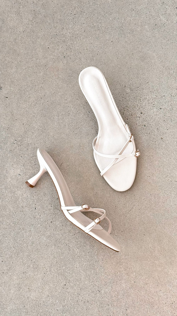 Wyler Heel - Ivory - Billy J