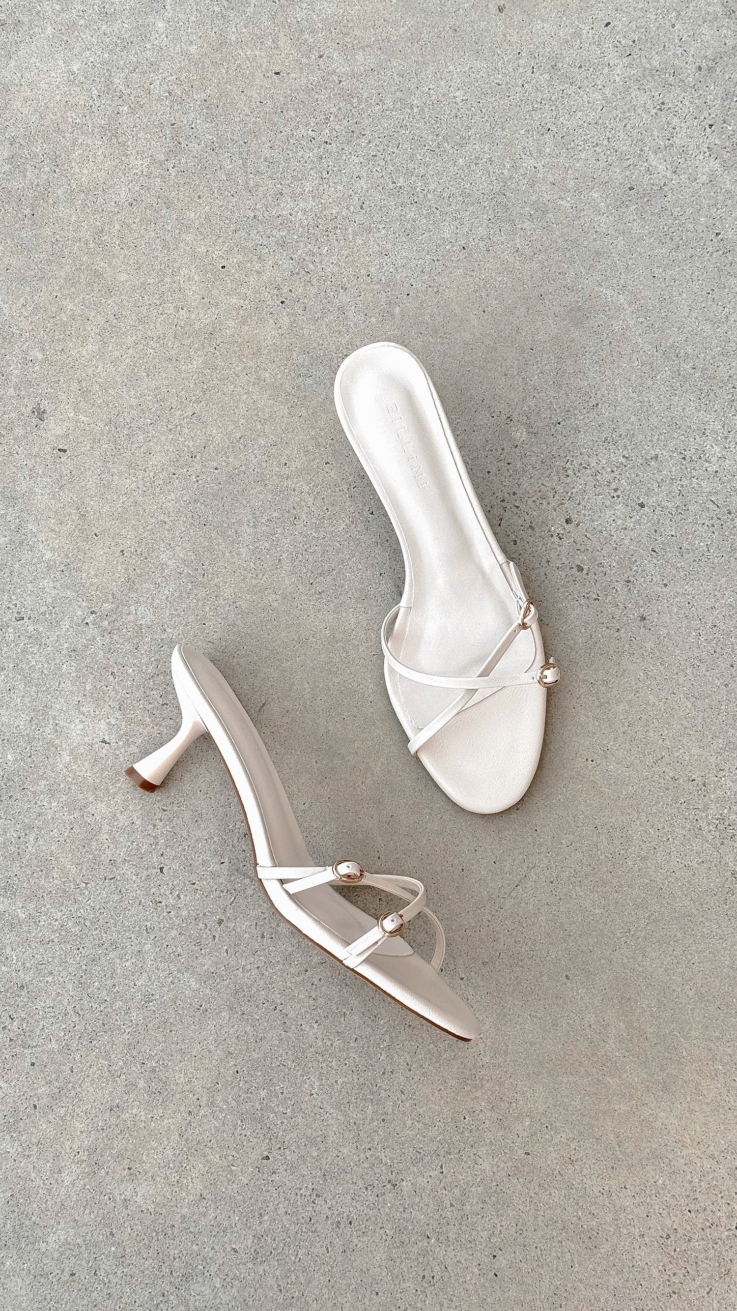 Wyler Heel - Ivory - Billy J