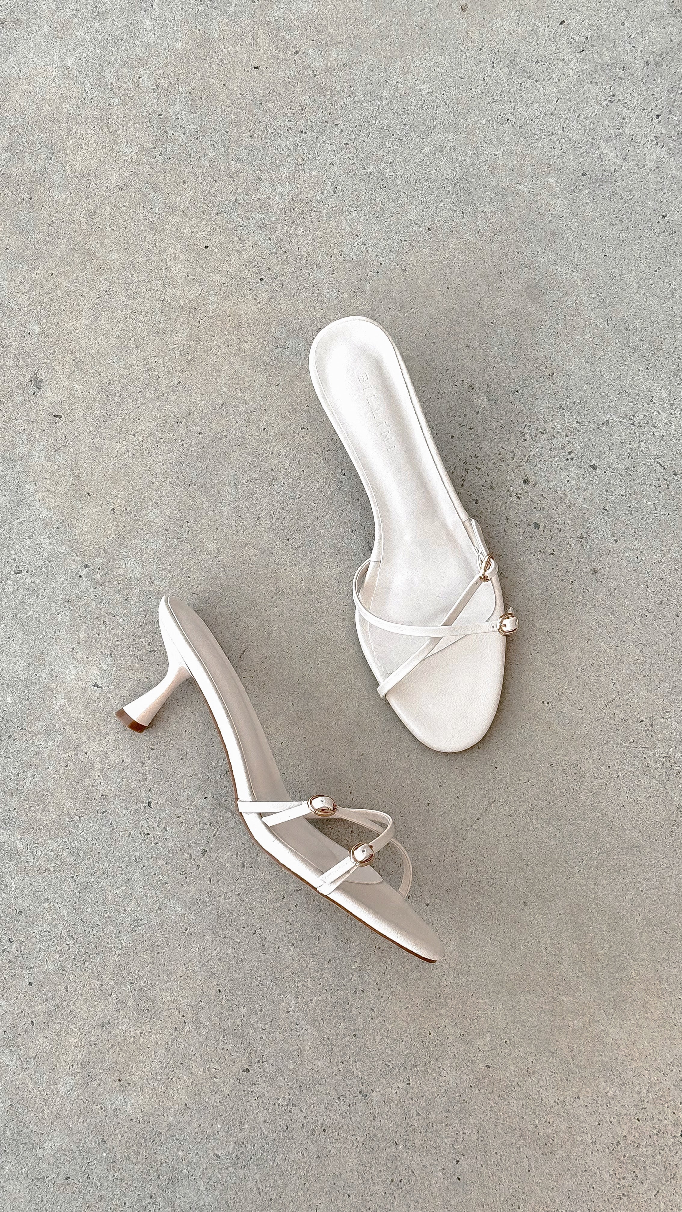Wyler Heel - Ivory - Billy J