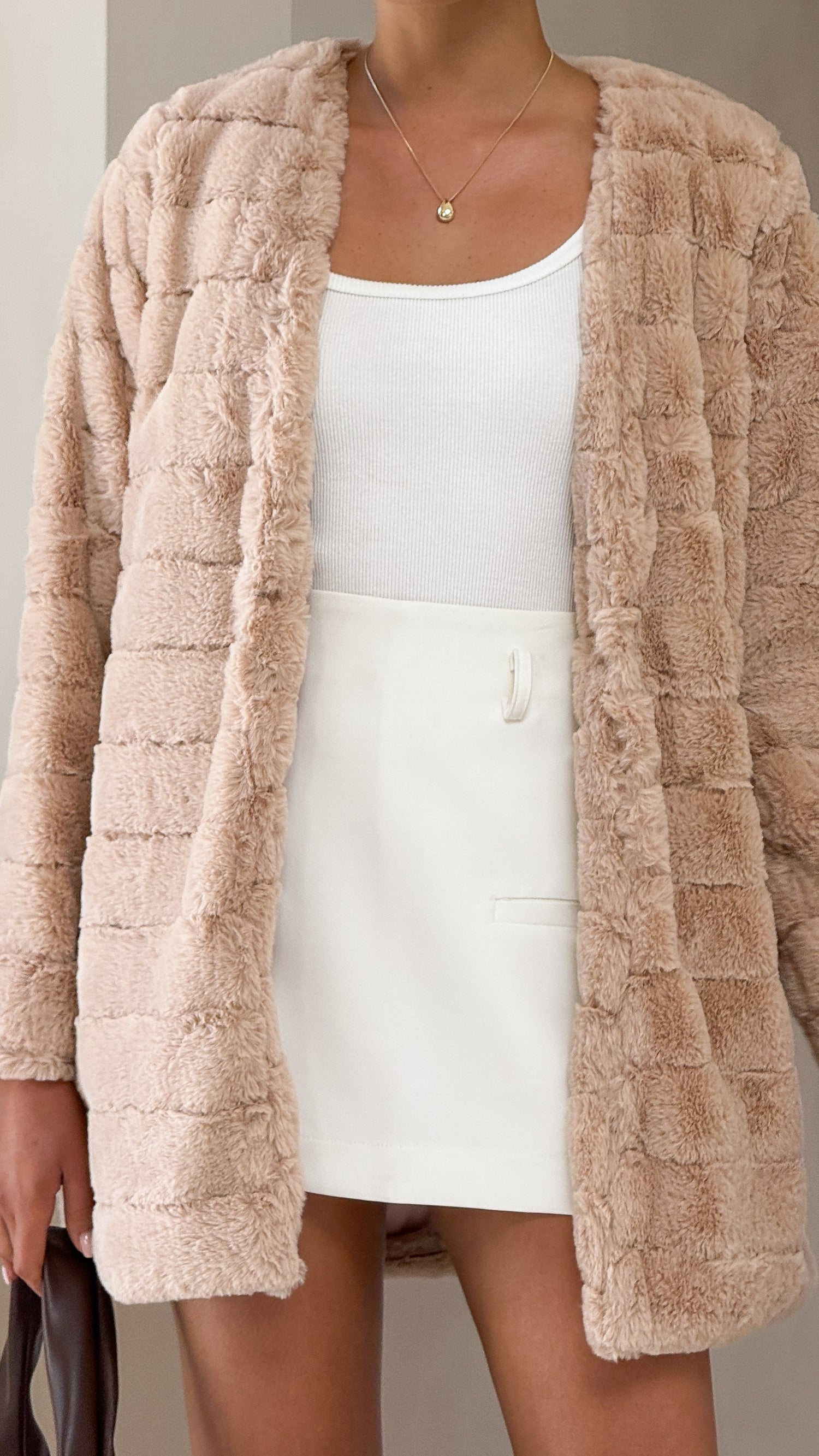 Tully Longline Jacket - Camel - Billy J