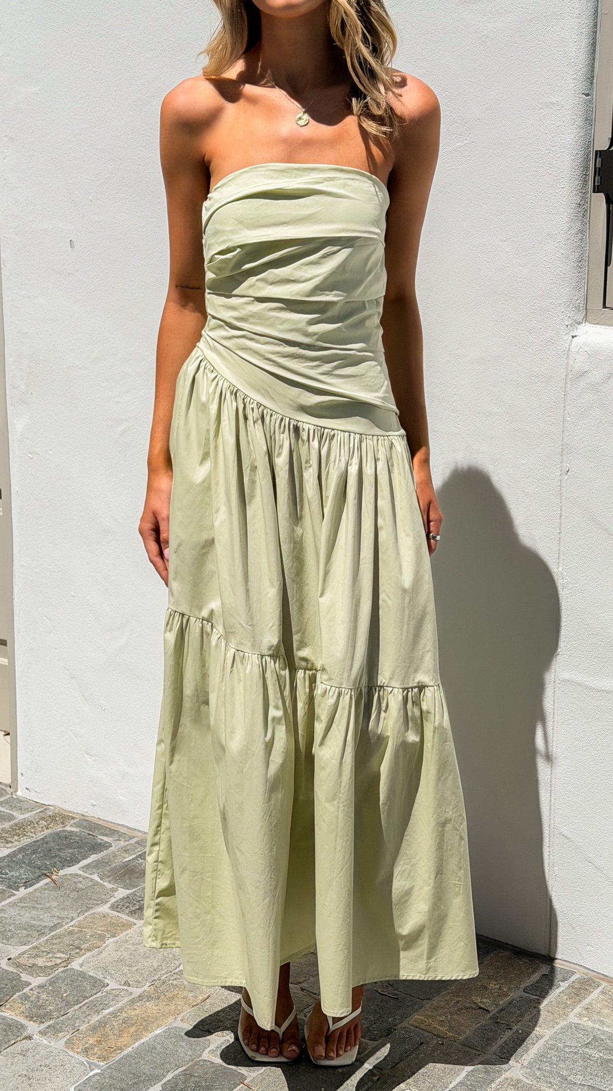 Nia Maxi Dress - Sage - Billy J