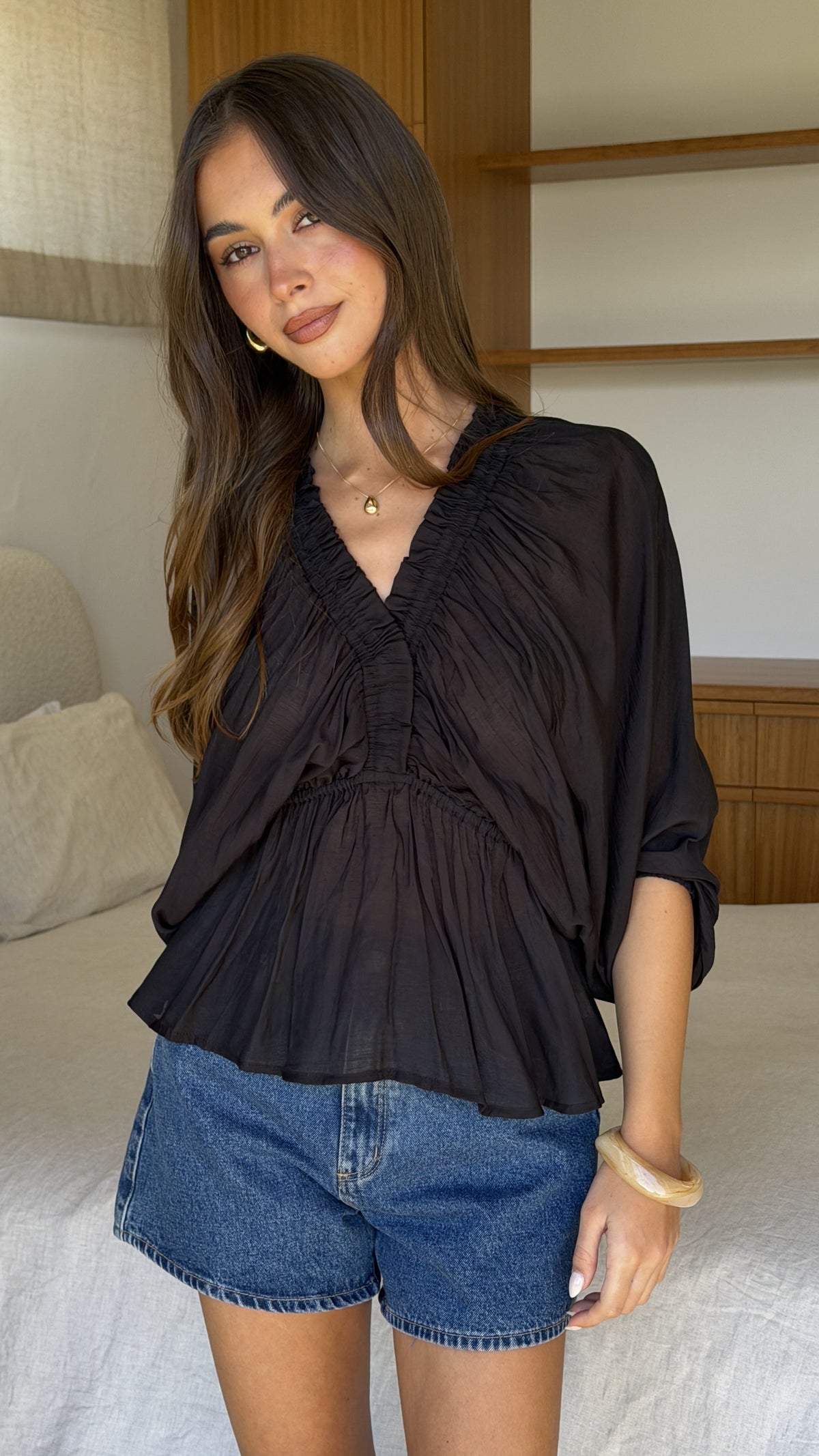 Sutton Top - Black - Billy J