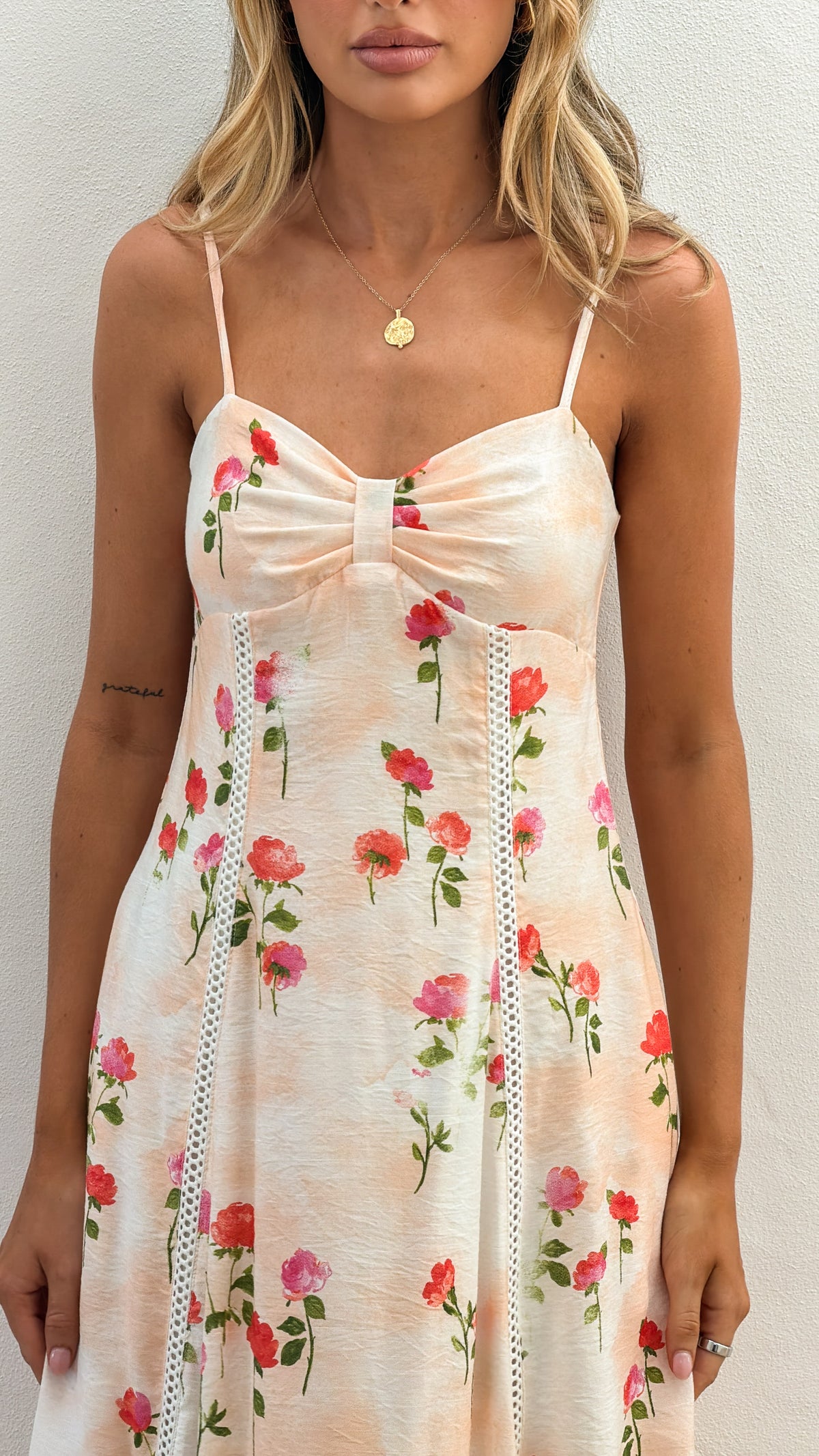 Suri Maxi Dress - Pink Floral - Billy J